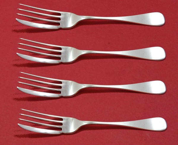 Salem by Tiffany and Co Sterling Silver Fish Fork Set 4pc AS Custom Made 7"