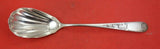 Mayflower by Kirk Sterling Silver Berry Spoon fluted 10.15 mark  9 1/2"