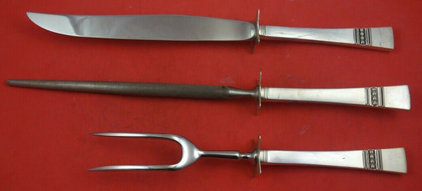 Diadem by Reed and Barton Sterling Silver Roast Carving Set 3-pc 13 1/2"