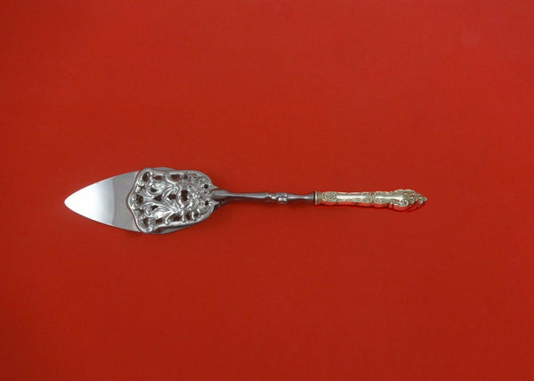 Meadow Rose by Wallace Sterling Silver Pastry Tongs HHWS  Custom Made 9 7/8"