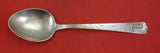 Novick Chicago Illinois Sterling Silver Salad Serving Spoon Mono "L" 9 3/4"