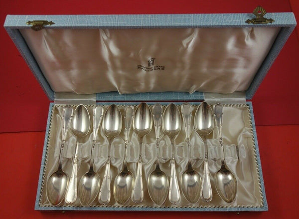 Swedish Sterling by Various Makers Sterling Silver Coffee Spoon 4 7/8" Set of 11