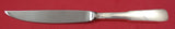 Eighteen Ten By International Sterling Silver Steak Knife Not Serrated Custom 8"
