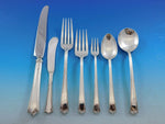 American Directoire by Lunt Sterling Silver Flatware Set 12 Service 94 pcs Deco