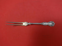 Revere by International Sterling Silver Strawberry Fork Gold Washed 4 1/2"