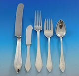 Chatham Hammered by Durgin Sterling Silver Flatware Service for 8 Set 43 pieces