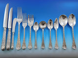 Elizabethan by Garrard & Co English Sterling Silver Flatware Set Service 164 pcs