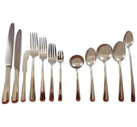 Aristocrat by Towle Sterling Silver Flatware Set 8 Service 110 pieces Dinner