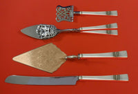 Diadem by Reed and Barton Sterling Silver Dessert Serving Set 4pc Custom Made