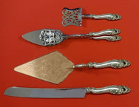 Decor by Gorham Sterling Silver Dessert Serving Set 4pc Custom Made