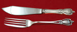 Monticello by Lunt Sterling Silver Fish Set Individual 2pc Custom Made