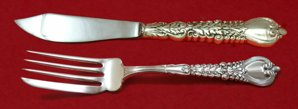 Florentine by Tiffany and Co Sterling Silver Fish Set Individual 2pc Custom Made