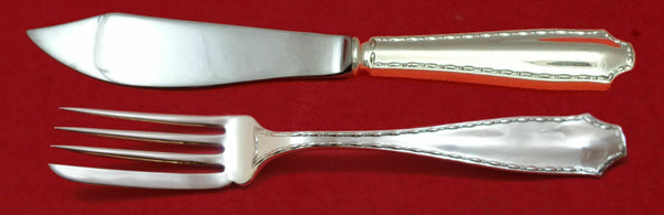 Marquise by Tiffany and Co Sterling Silver Fish Set Individual 2pc Custom Made