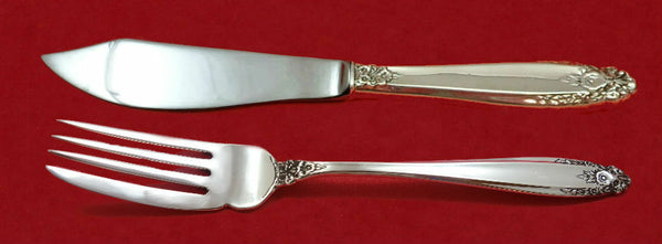 Prelude by International Sterling Silver Fish Set Individual 2pc Custom Made