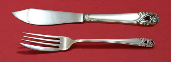 Spring Glory by International Sterling Silver Fish Set Individual 2pc Custom