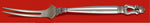 Acorn by Georg Jensen Sterling Silver Spinach Fork Custom Made 6 5/8"