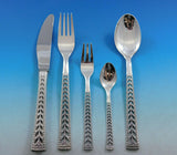 Juvel by Nils Hansen Norway 830 Silver Flatware Set for 8 Service 47 pcs