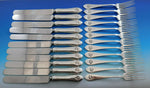 Horse by Watson Sterling Silver Flatware Set Service 23 pieces Rare Vintage