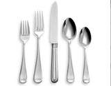Ascot by Ricci Stainless Steel Flatware Tableware Set for 12 Service 60 pc - New