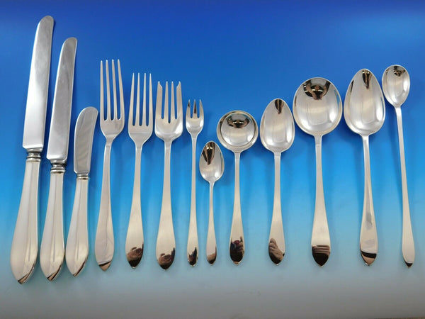 Faneuil by Tiffany & Co. Sterling Silver Flatware Set 12 Service 247 pcs Dinner