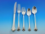 English Chippendale by Reed & Barton Sterling Silver Flatware Set Service 24 pcs