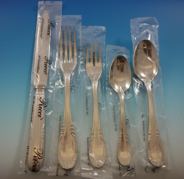 Impero by Ricci Stainless Steel Flatware Set for 4 Service 20 pieces New Italy
