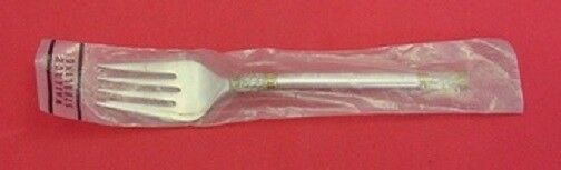Aegean Weave Gold By Wallace Sterling Silver Salad Fork 6 7/8" New Flatware