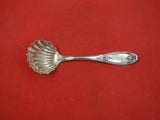 Olive by Bigelow & Kennard Coin Silver Gravy Ladle Shell Bowl 8" Vintage
