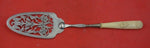German Sterling Silver Cake Server .750 silver pierced blade 12 1/2"