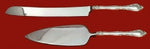 Alencon Lace By Gorham Sterling Silver Wedding Cake Serving Set HHWS 2pc Custom