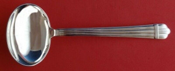Aria by Christofle Sterling Silver Gravy Ladle 7" Serving Silverware Vintage