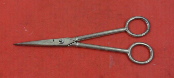 English Estate Sterling Silver Scissors desk London 1933 AS 6 3/4"
