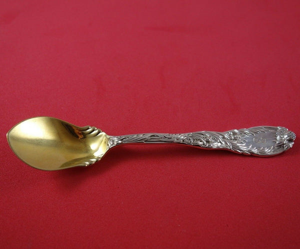 Chrysanthemum by Tiffany & Co. Sterling Silver Ice Cream Spoon GW Ruffled 5 5/8"