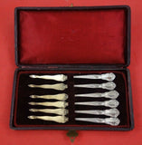 Chantilly by Gorham Sterling Silver Nut Pick set of 6 in original box 4 3/4"