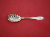 John Polhamus Sterling Silver Berry Spoon Shell Bowl 8 7/8" Vintage Server